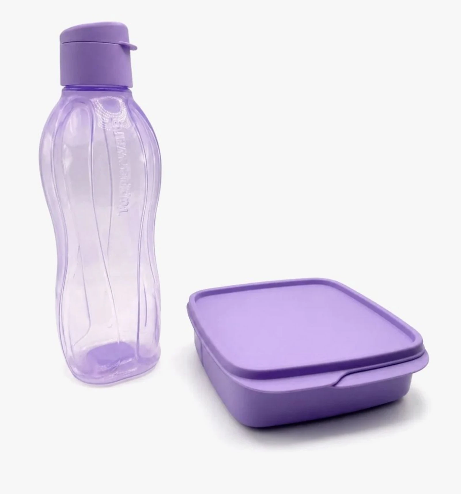 Garrafa 750ml e snack com divisorias 